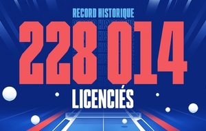 record historique licenciés