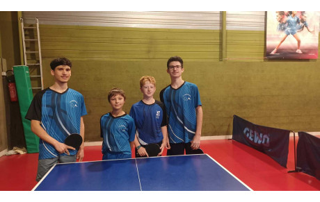 Des nouvelles de notre équipe jeunes!