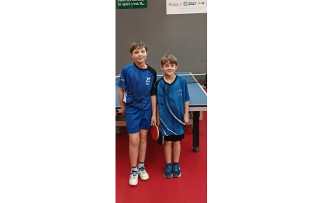 Retour sur les infos sportives du week end au CTT Audengeois