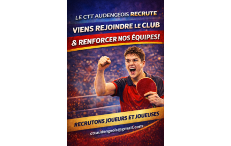 nous recrutons des joueurs et joueuses